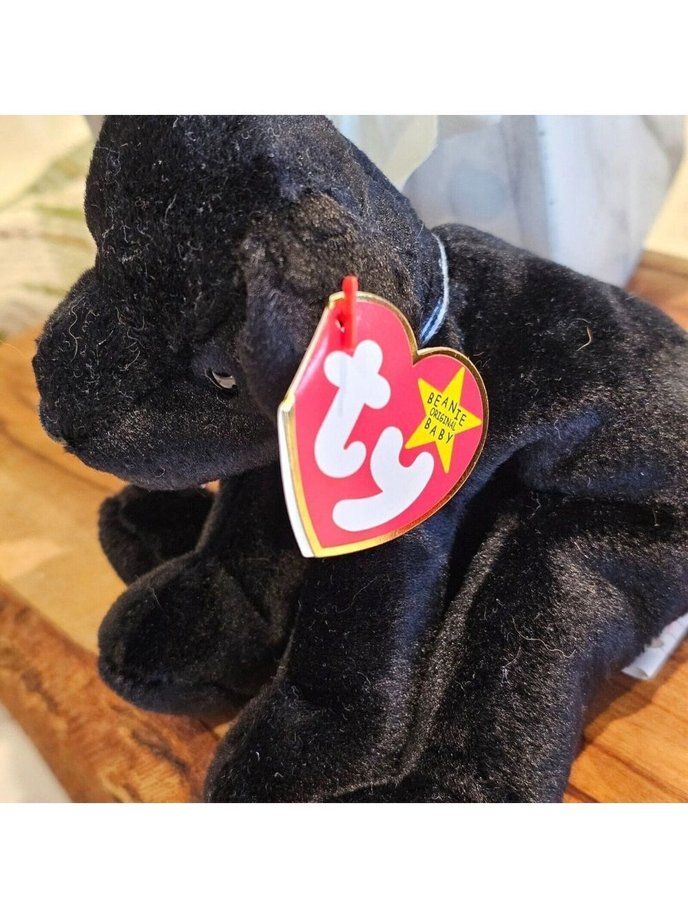 Luke The Dog TY beanie baby Vintage